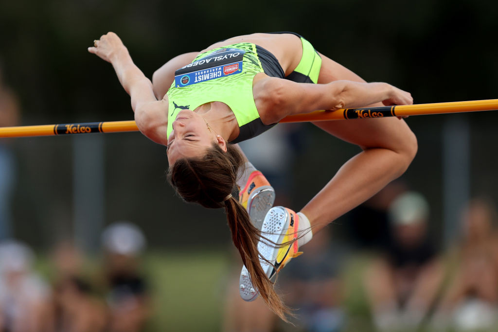 Australia's Olympic silver medallist Nicola Olyslagers won the women's high jump at the Paavo Nurmi Games with a 2023 world best of 2.01m ©Getty Images