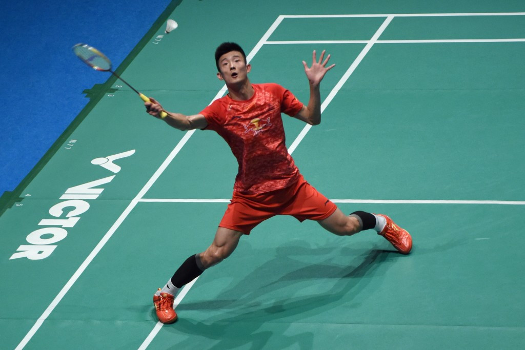 Men's top seed Chen Long is safely through to the quarter-finals