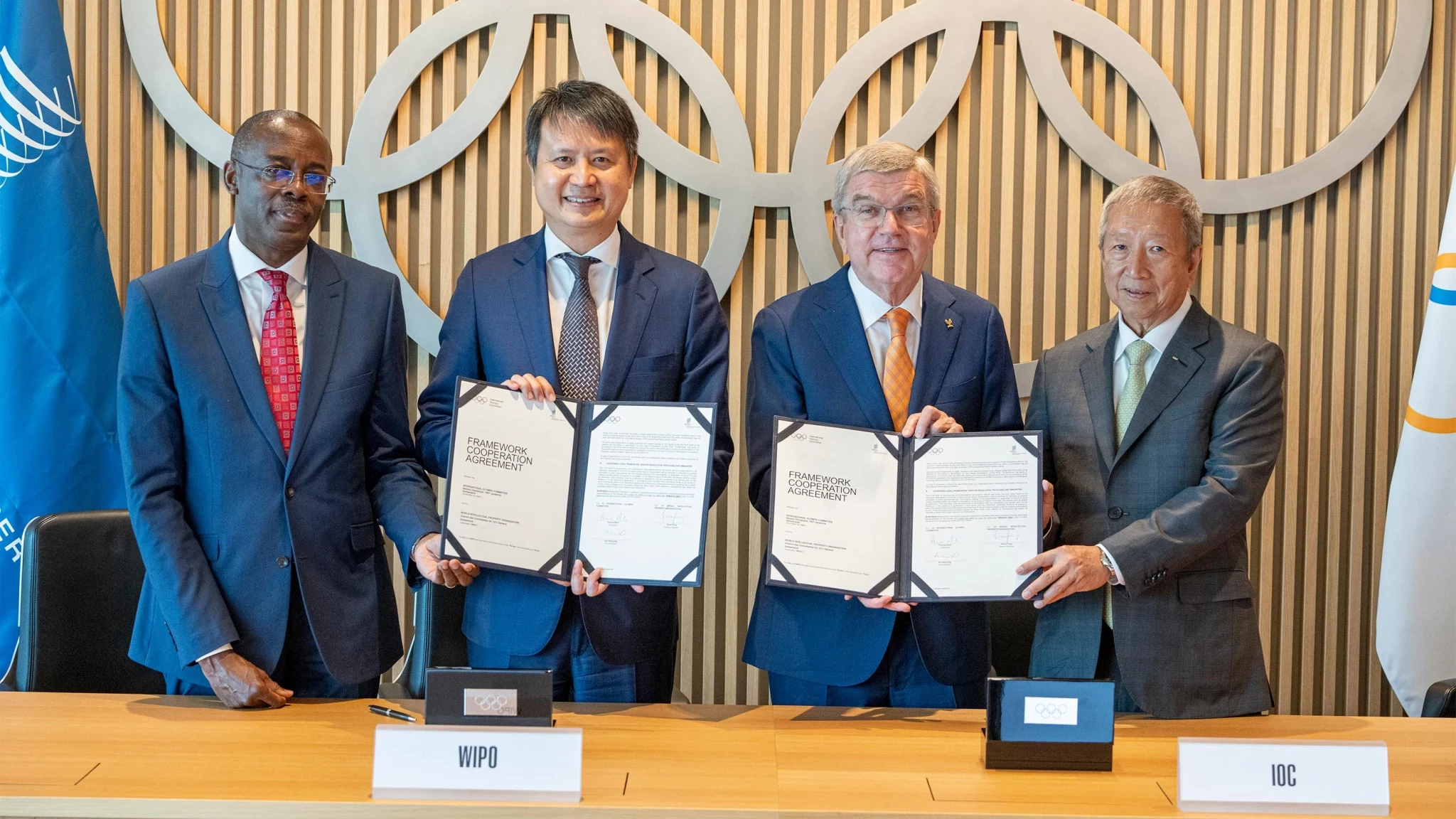 IOC partners with WIPO in intellectual property agreement