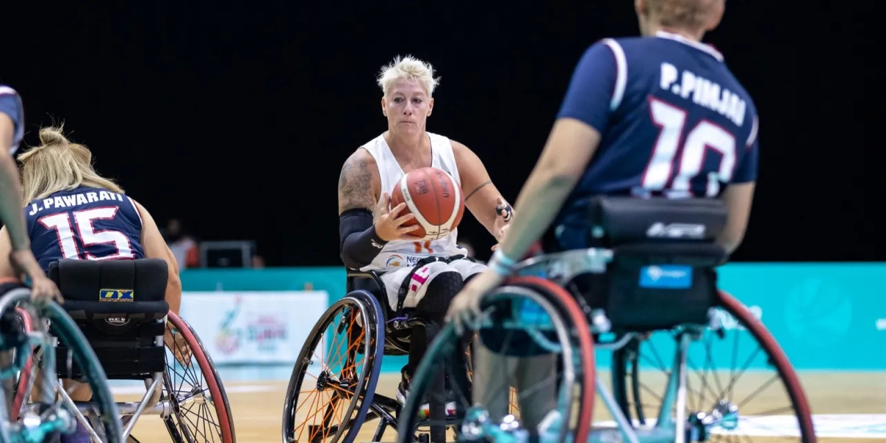 The Netherlands topped Group A as they aim to retain the women's title in Dubai ©IWBF