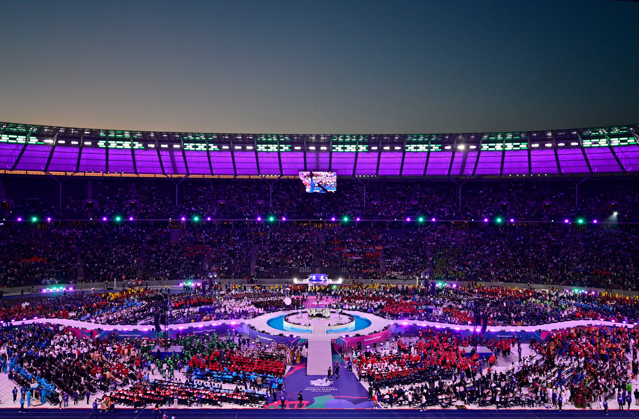 The Special Olympics World Games began with an Opening Ceremony at Berlin's Olympiastadion ©Getty Images