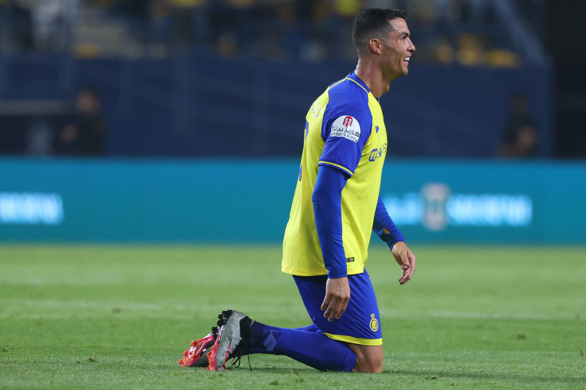 Five-time Ballon d'Or winner Cristiano Ronaldo of Portugal became one of the biggest stars to ply his trade in the Middle East when he joined Riyadh-based Al Nassr Football Club last year ©Getty Images