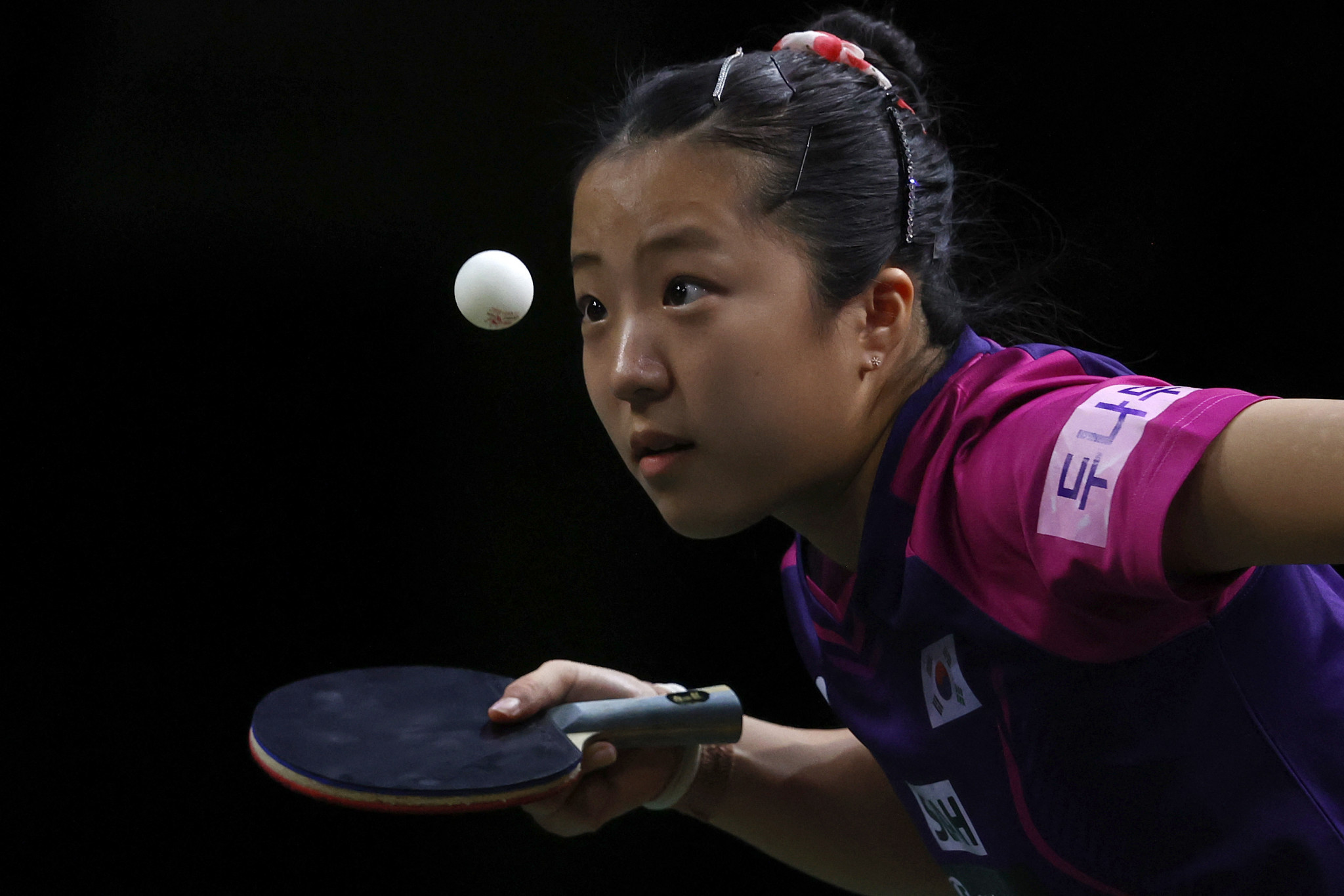 Shin Yu-Bin took gold with a six-game win over Yake Li in the women's singles final at the WTT Contender tournament in Lagos ©Getty Images