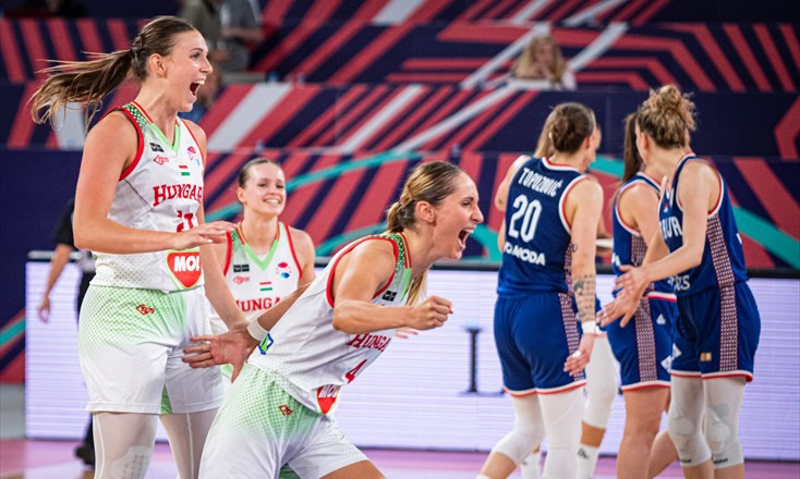 Hungary beat defending champions Serbia to seal quarter-final place at Women's EuroBasket