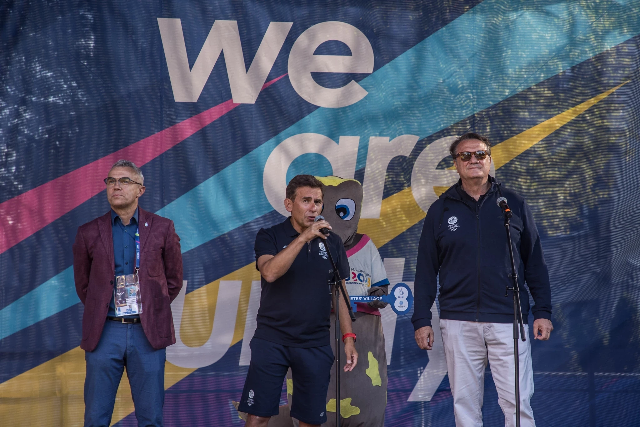 Four-time Olympic gold medallist named European Games Athletes' Village Mayor at opening in Kraków