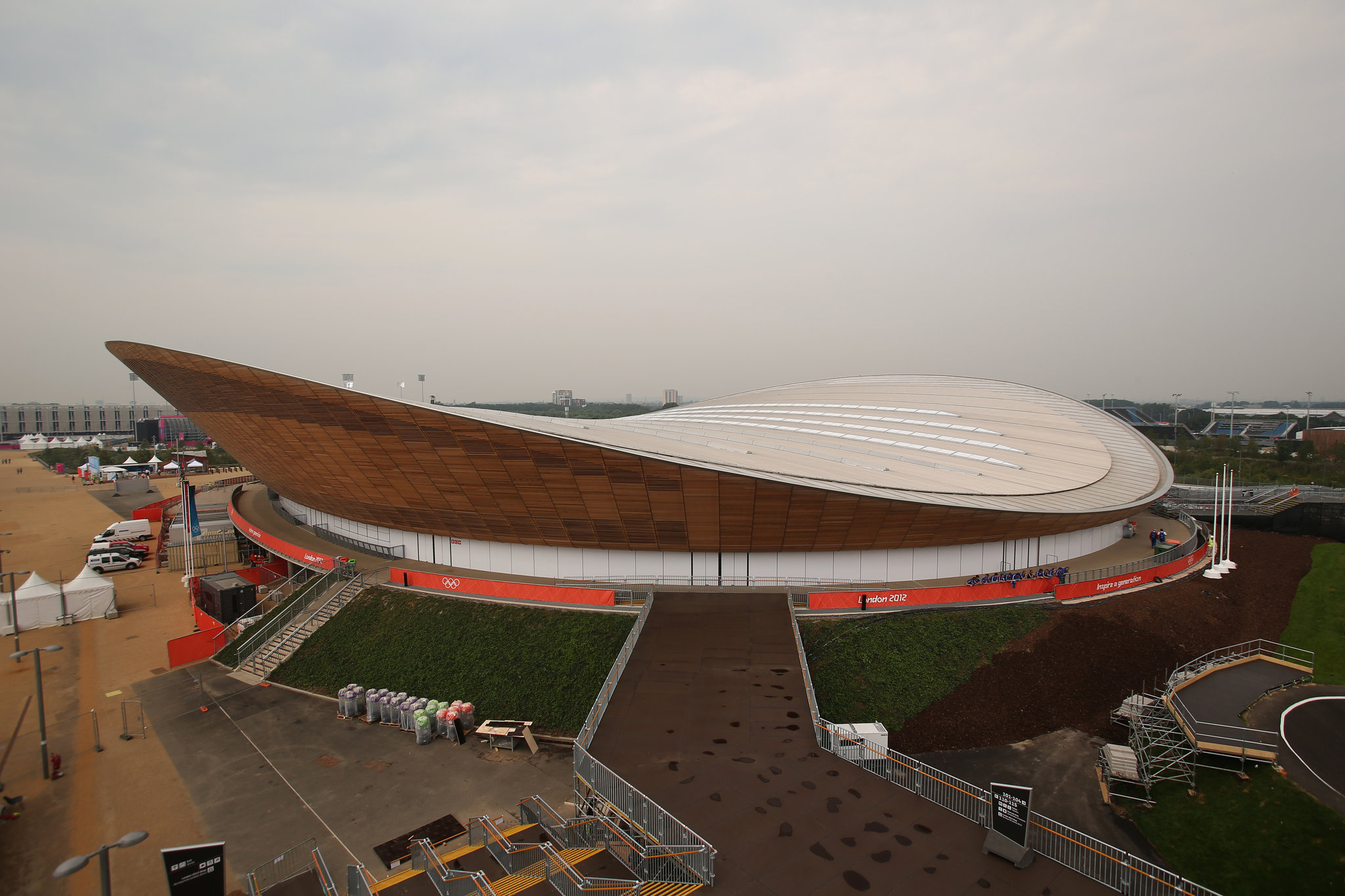 The Velodrome built for the 2012 Olympics in London was affectionately nicknamed 