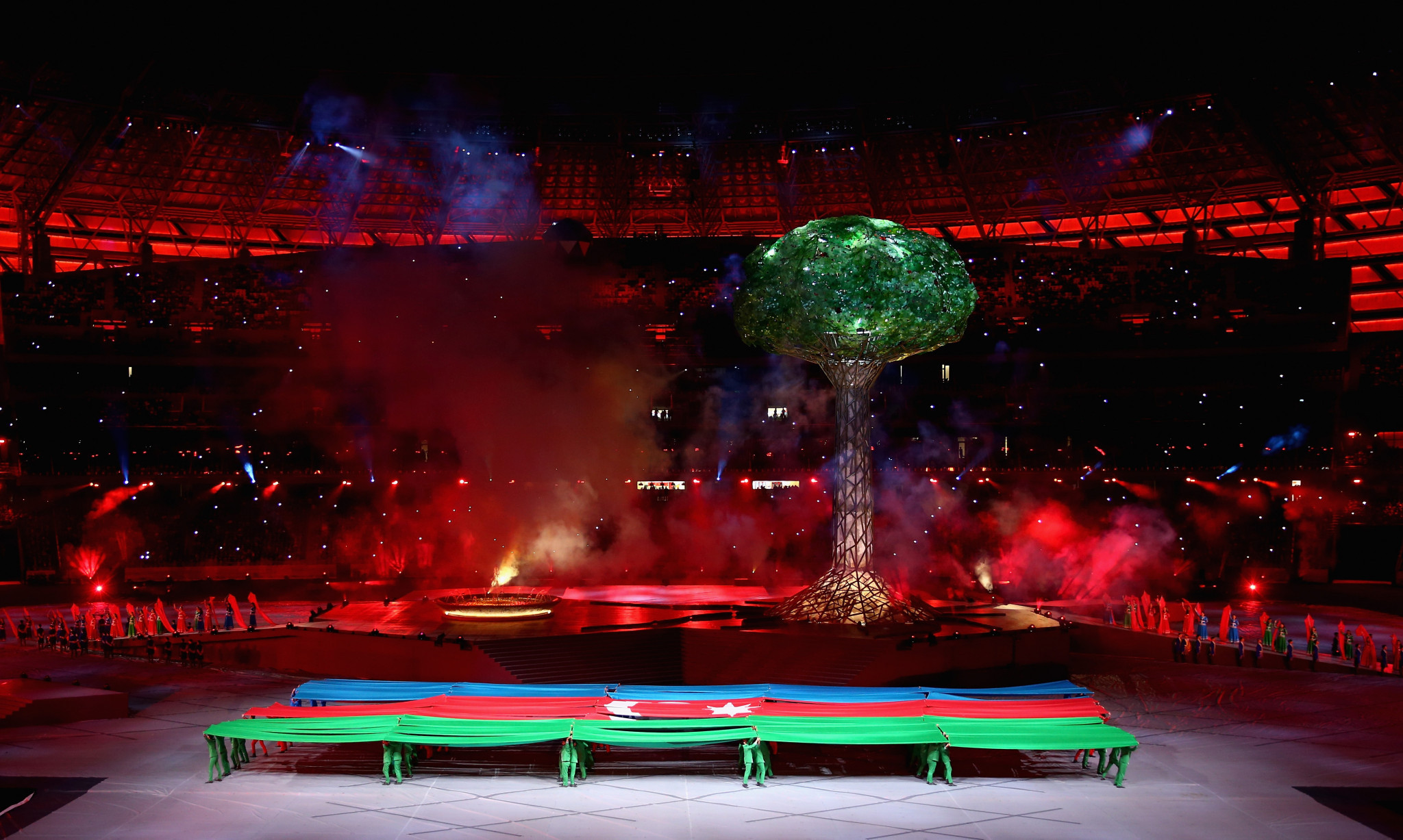 The Islamic Solidarity Games in 2017 proved Azerbaijan's capability of staging major multi-sport competitions again  ©Getty Images