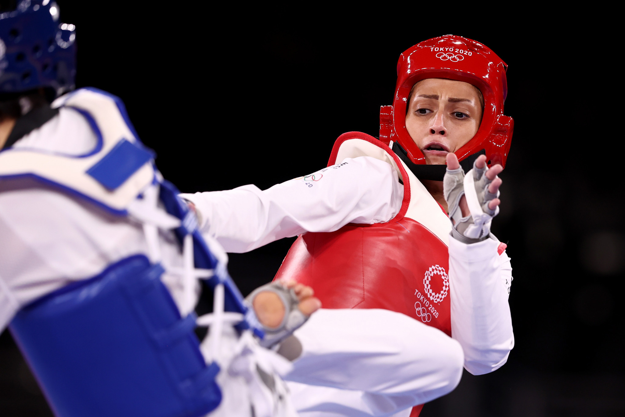 Tokyo 2020 Olympian Dina Pouryounes Langeroudi is one of four members of the EOC Refugee Team at Kraków-Małopolska 2023 ©Getty Images