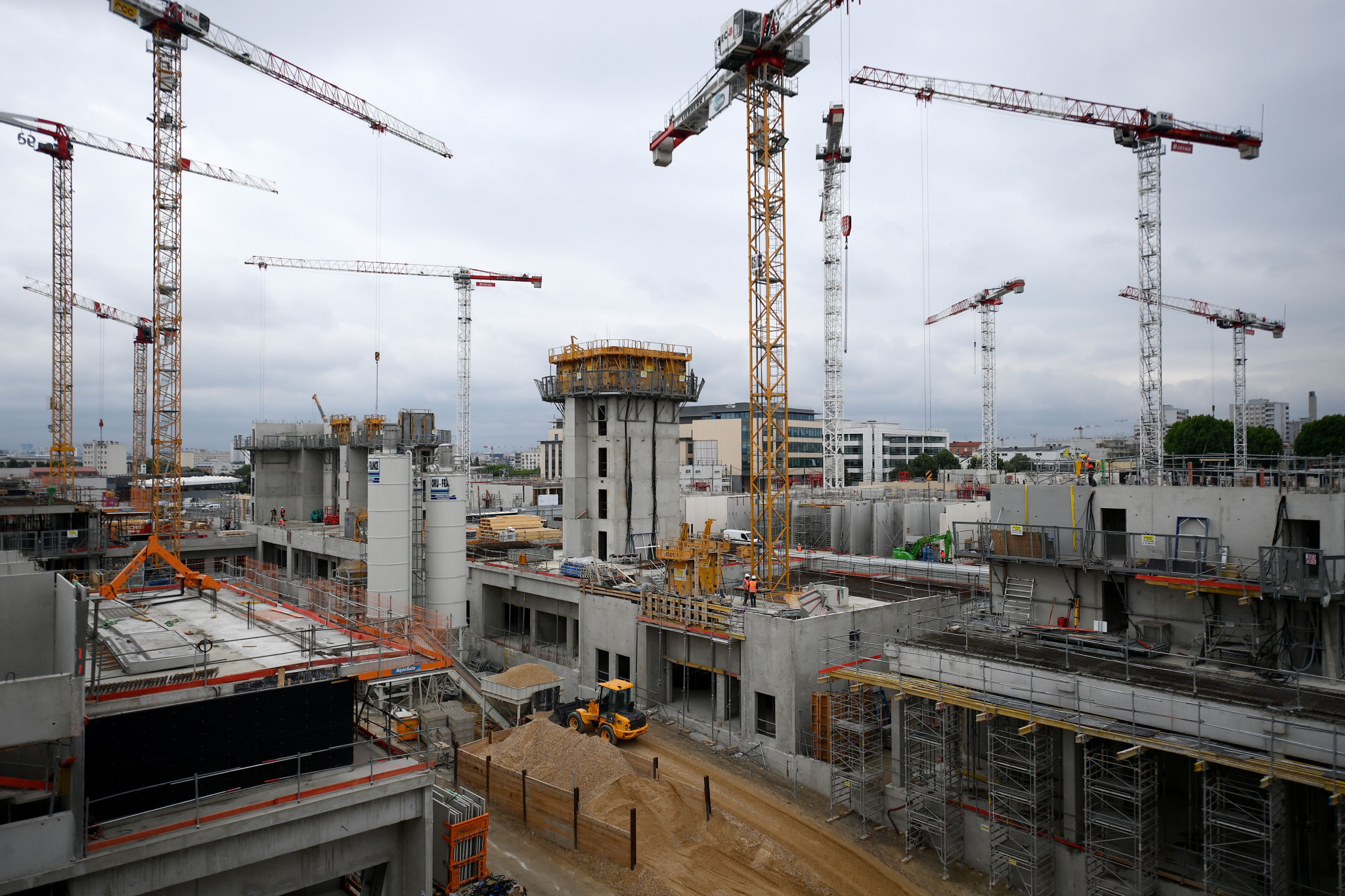 Workers are taking construction companies to court for alleged unpaid labour on Paris 2024 sites ©Getty Images