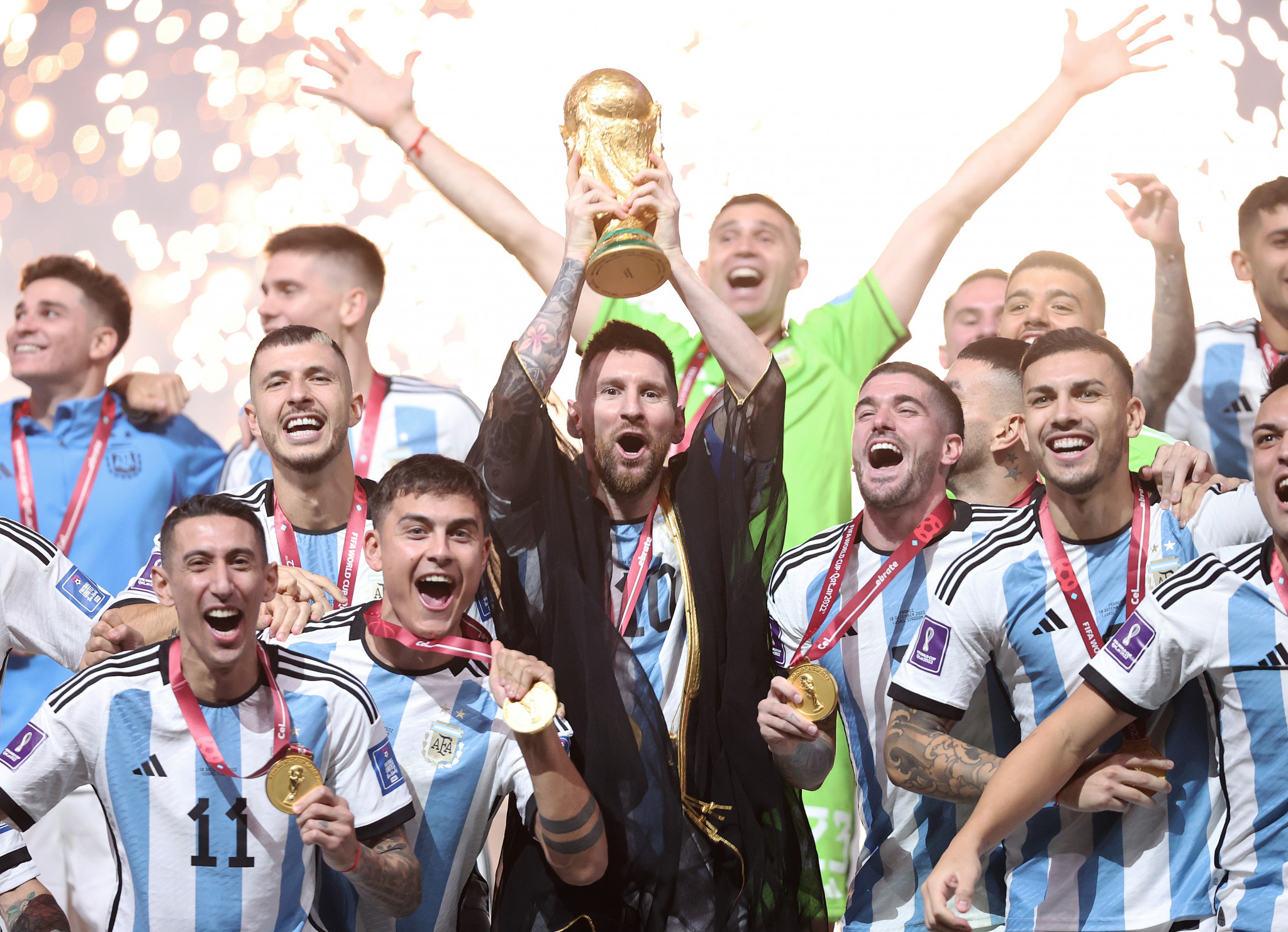 Reigning World Cup champions Argentina is part of a South American bid including Uruguay, Paraguay and Chile for the 2030 FIFA World Cup  ©Getty Images