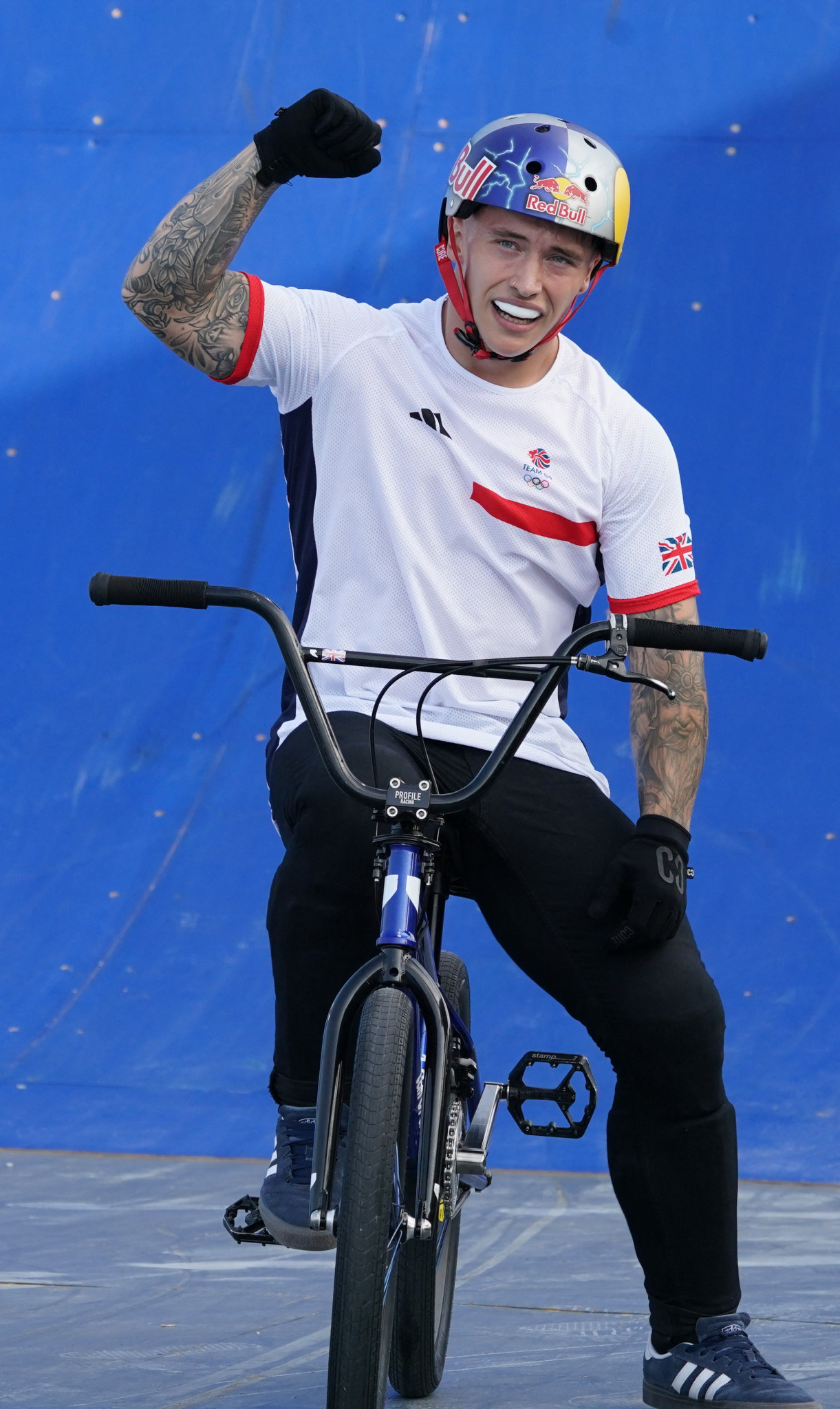Britain's Kieran Reilly won the men's BMX freestyle gold on day one ©Getty Images