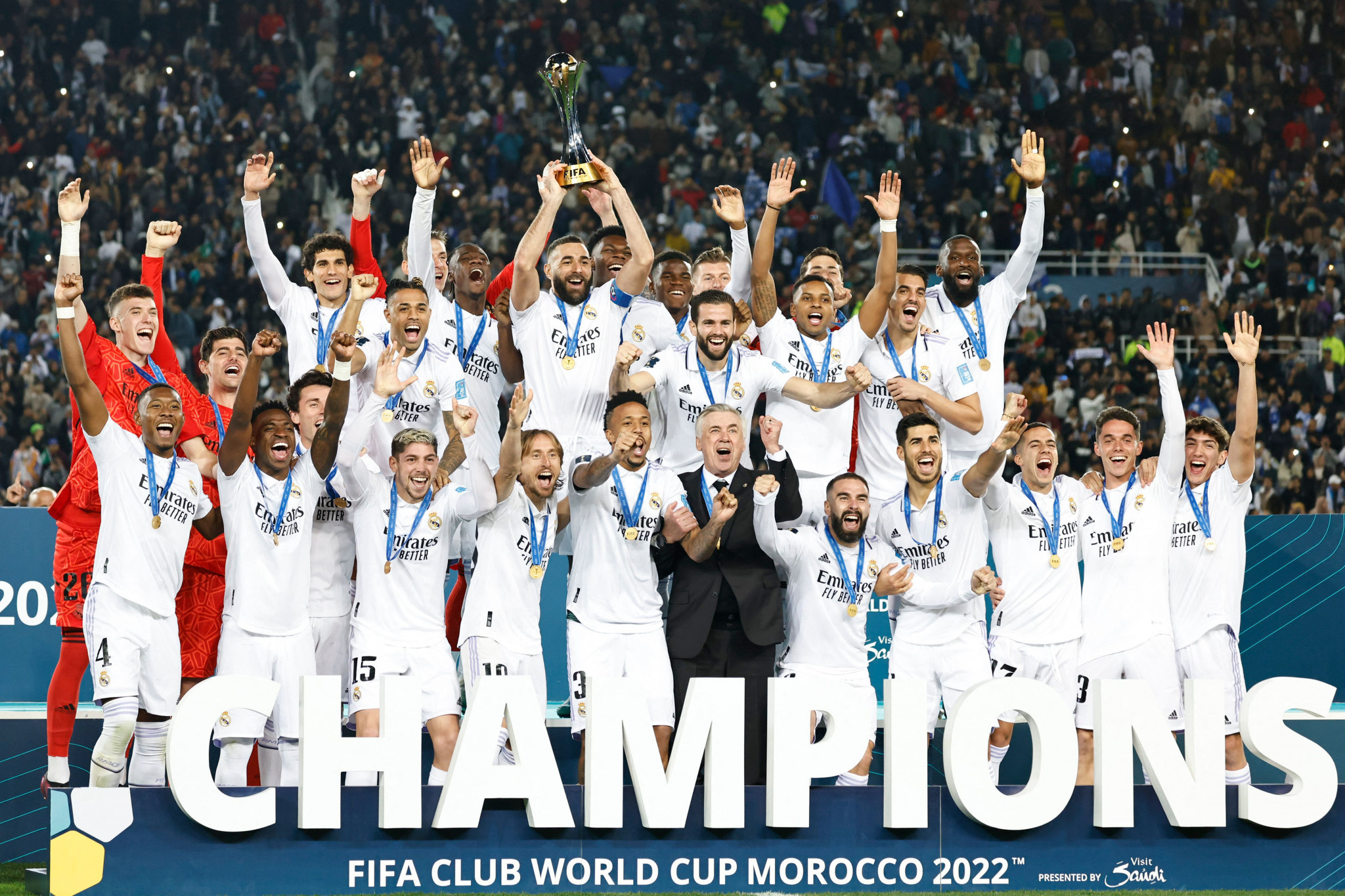 Real Madrid are defending FIFA Club World Cup champions, having won last year's edition in Morocco ©Getty Images
