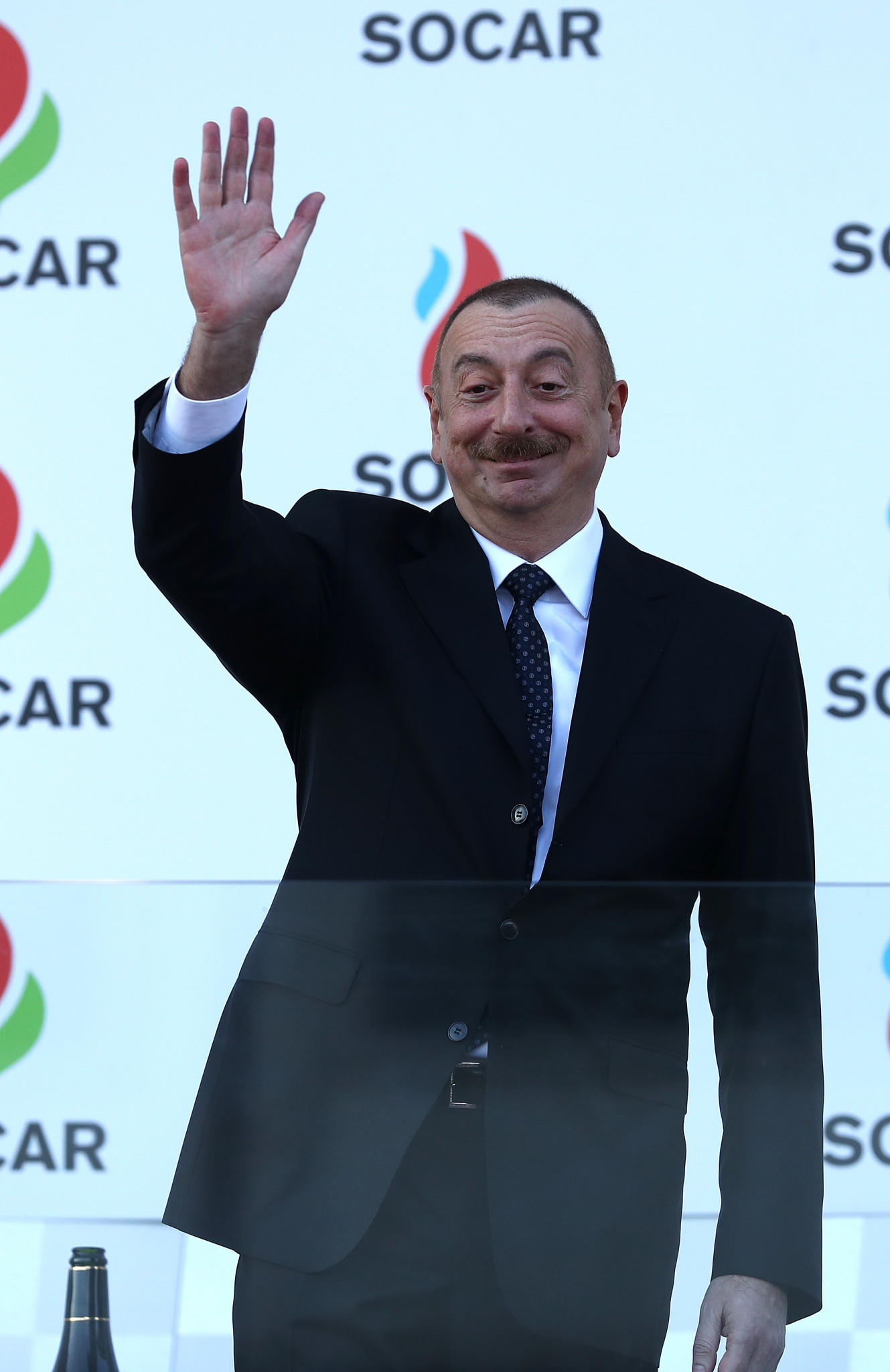 Rahimov thanked Azerbaijan's President Ilham Aliyev for the trust he placed in him during his tenure as President of the country's National Paralympic Committee ©Getty Images  