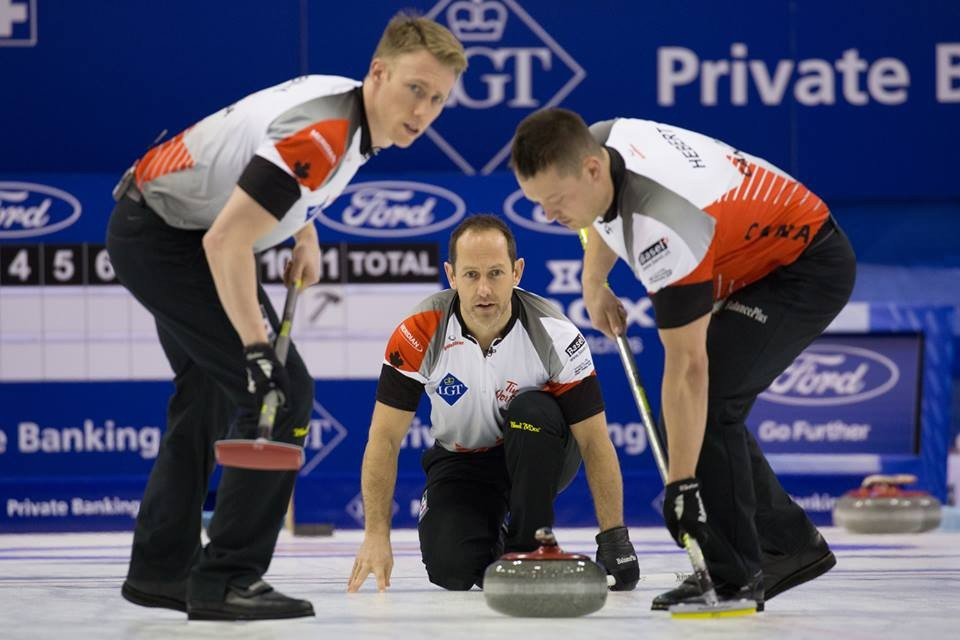 Canada overcome Denmark to reach World Men's Curling Championship final