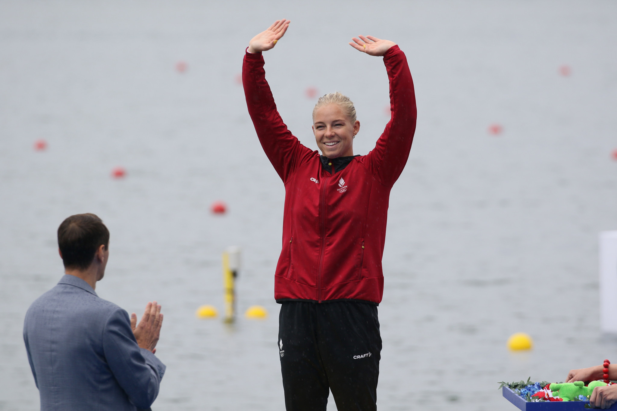 Emma Jørgensen of Denmark won a gold and a silver to take her canoe sprint tally to four medals for Kraków-Małopolska 2023 ©Kraków-Małopolska 2023