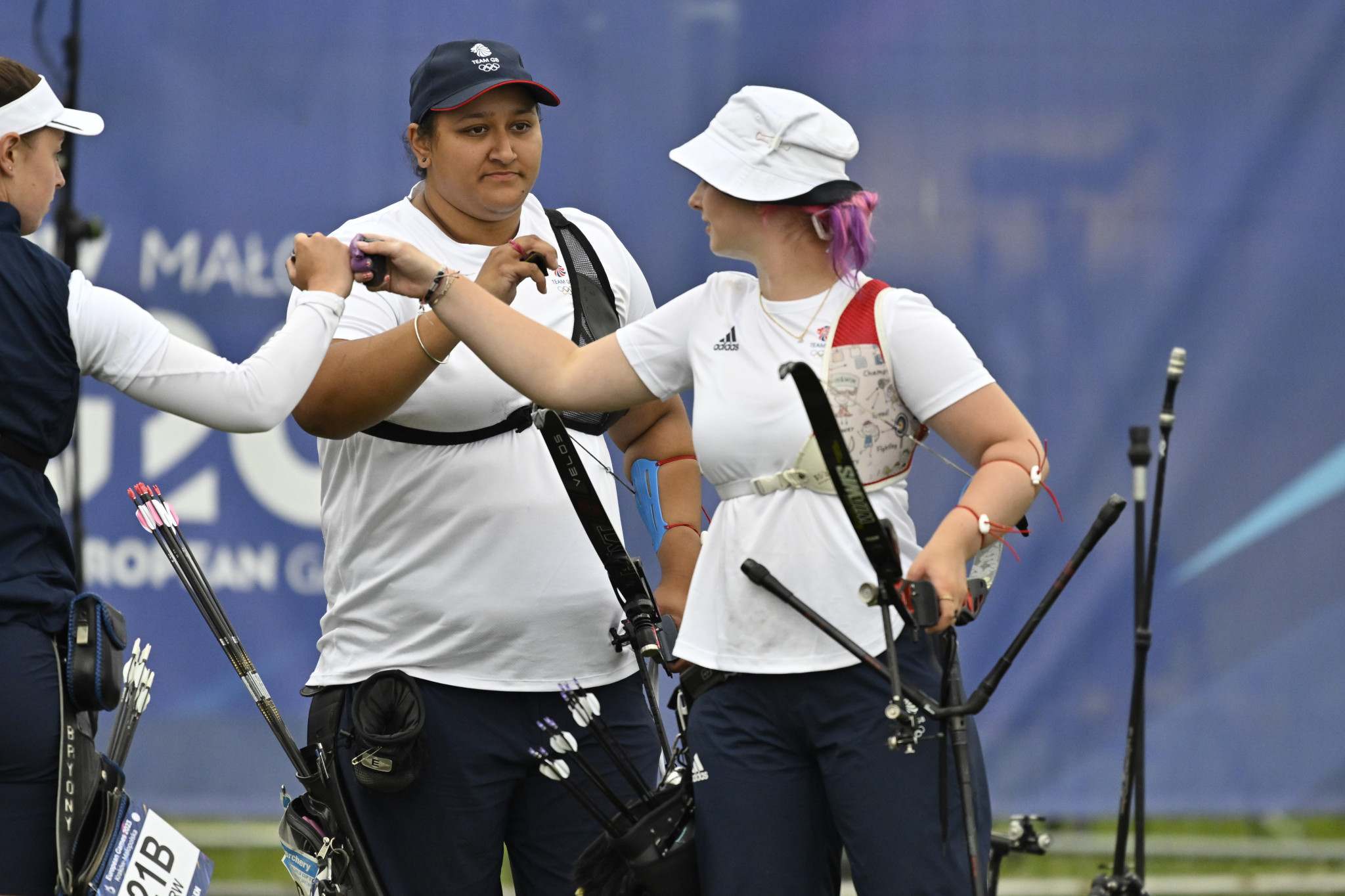 Britain won the first archery gold of the Games in the women's team recurve ©Kraków-Małopolska 2023