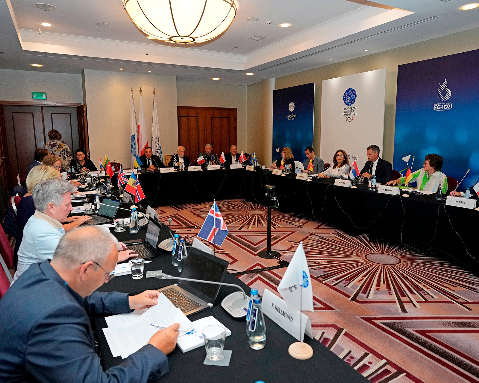 Gutzeit urged to avoid Ukrainian boycotts on invitation to EOC Executive Committee meeting