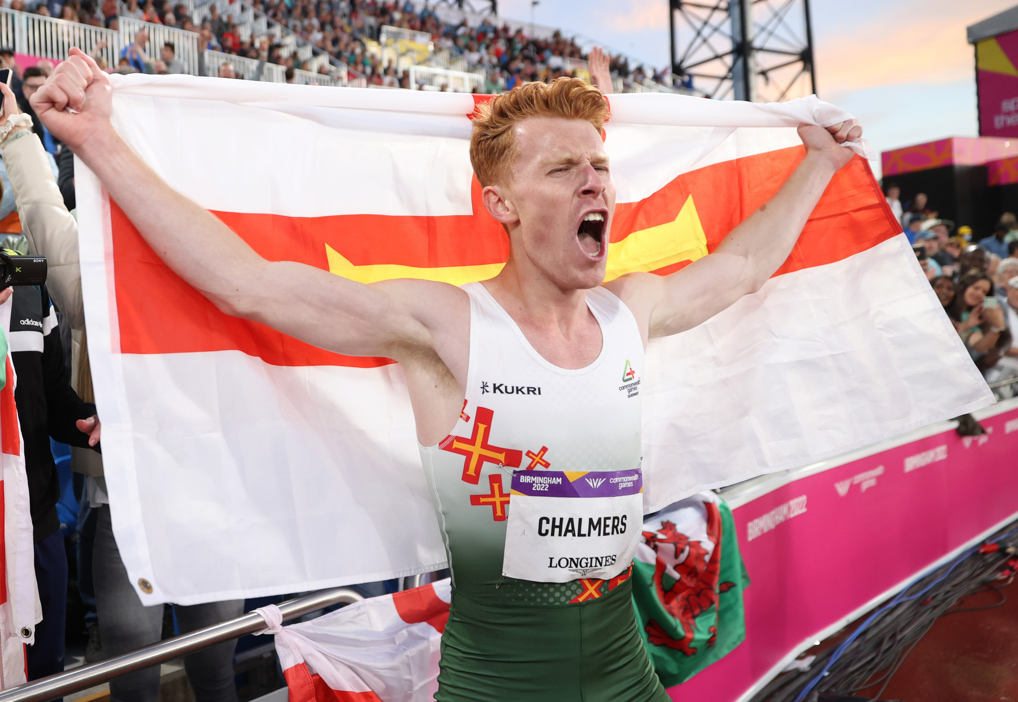 Alistair Chalmers won Guernsey's first Commonwealth Games medal on the track at Birmingham 2022 after winning Island Games gold in 2017 ©Getty Images