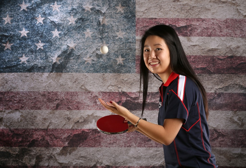Lily Zhang will represent the United States at the Olympics for the second time ©Getty Images