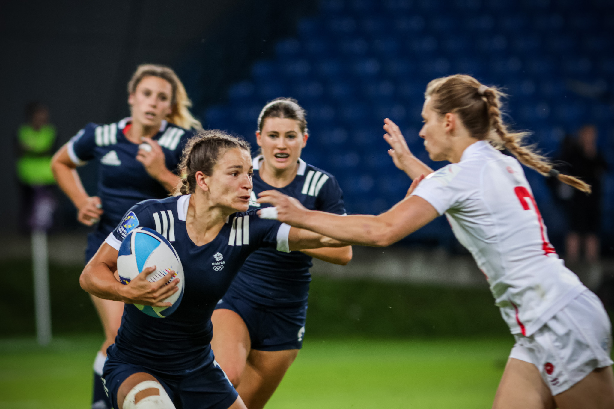 Britain beat Poland 33-0 to win women's rugby sevens gold at the European Games ©Kraków-Małopolska 2023