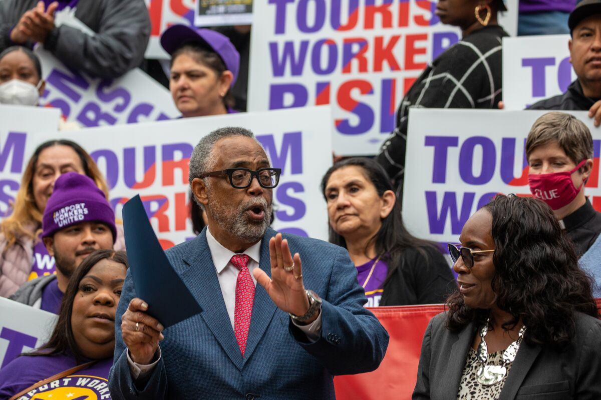 Los Angeles 2028 is an opportunity to help improve the lives of poor workers in the city, councillor Curren Price has claimed ©Getty Images