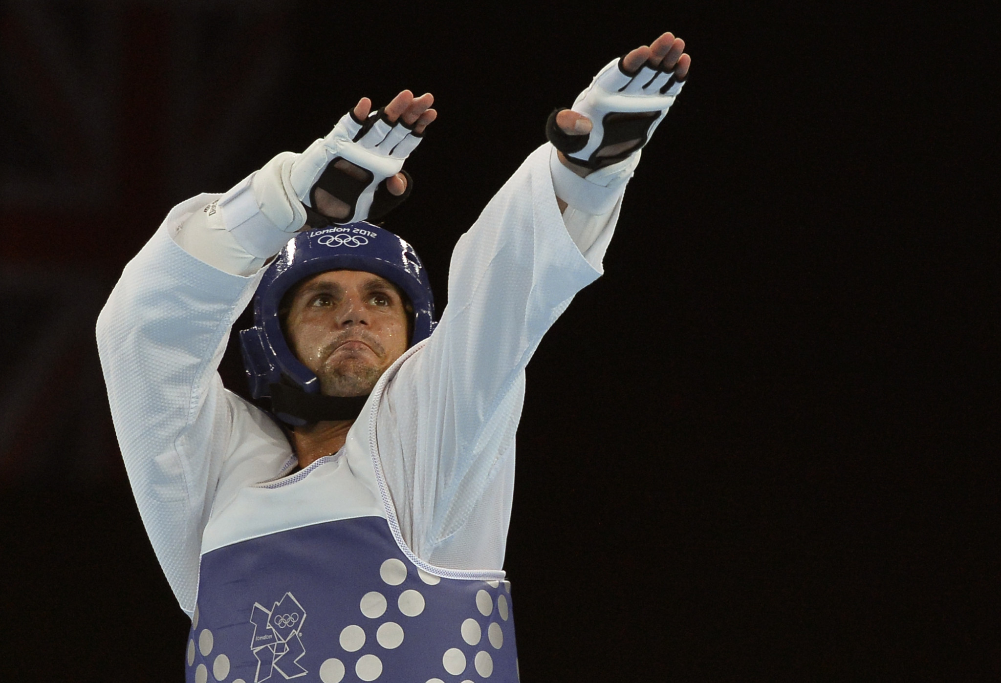 Carlo Molfetta was the first Italian to win an Olympic gold medal in taekwondo when he triumphed in the over-80kg category at London 2012 ©Getty Images