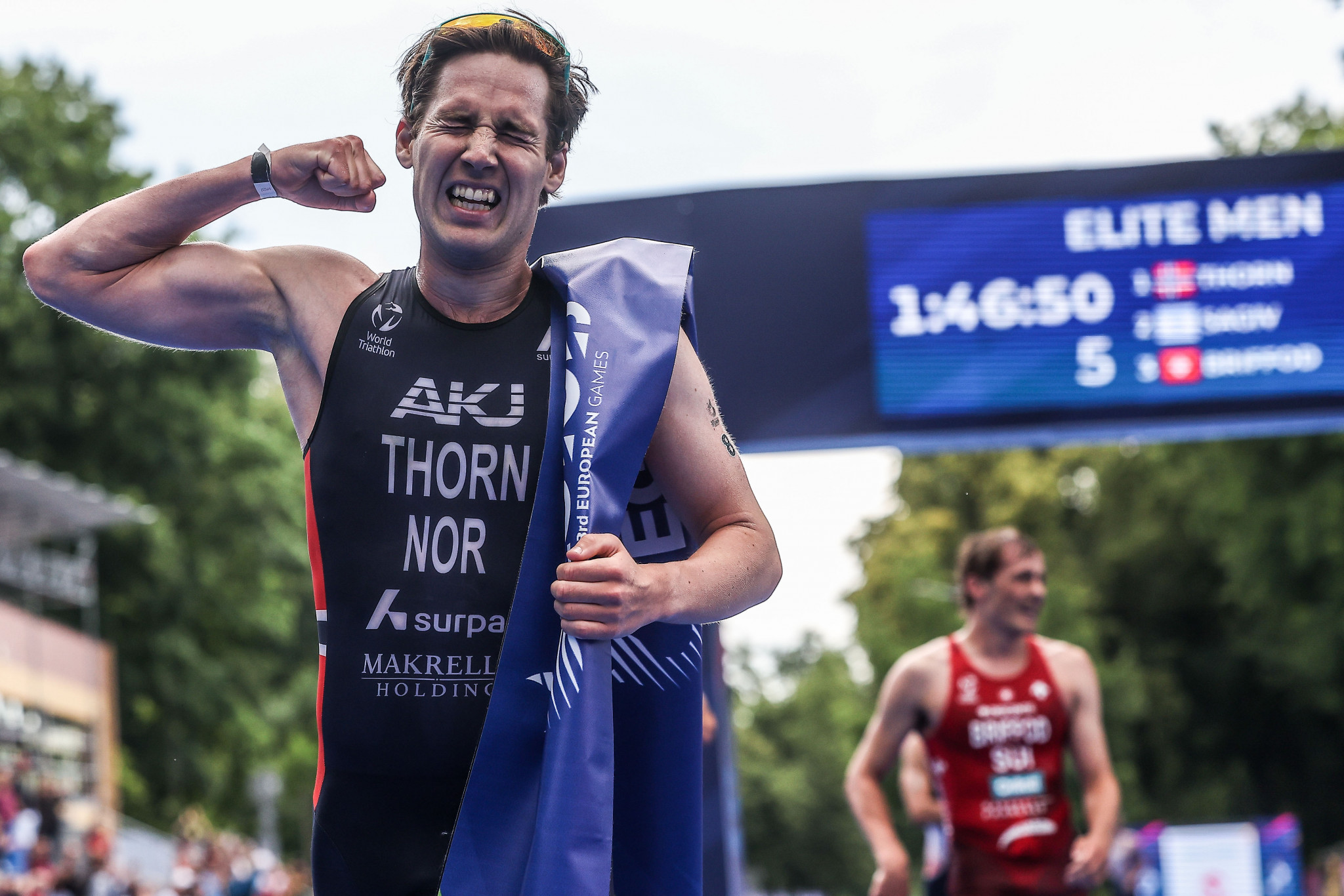 Thorn sharp enough to win second European Games triathlon gold for Norway