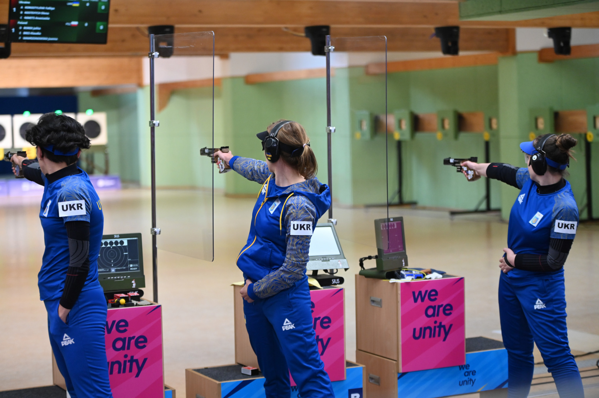 Women's 25m pistol team success helped move Ukraine up to second in the medals table  ©Kraków-Małopolska 2023