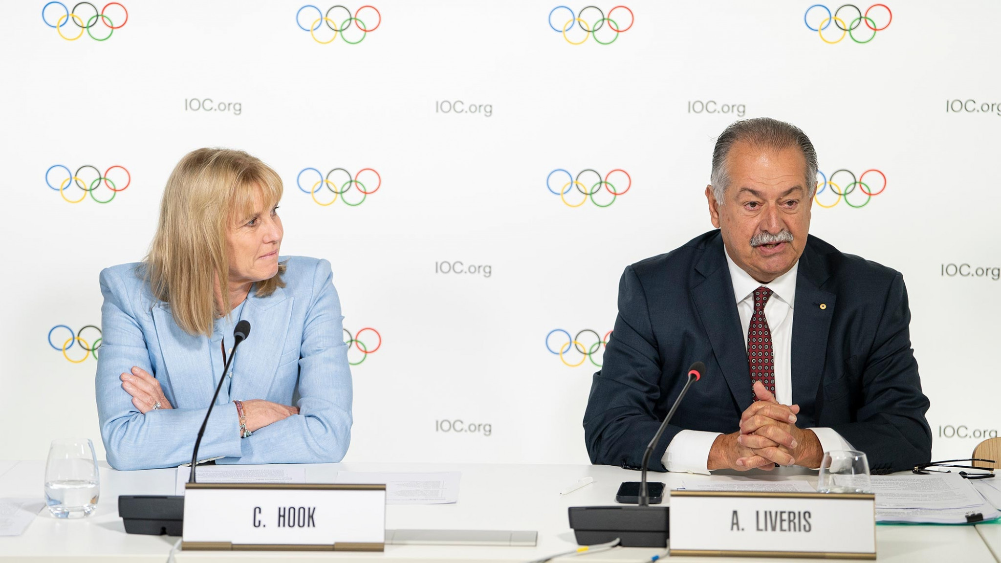 IOC Coordination Commission chair Kirsty Coventry and Brisbane 2032 President Andrew Liveris are pleased with preparations for the Games in nine years' time ©IOC