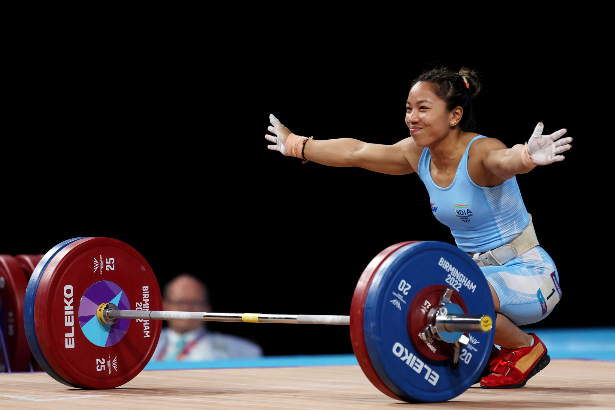 Mirabai Chanu was among the Indian weightlifters who trained in Russia this month ©Getty Images