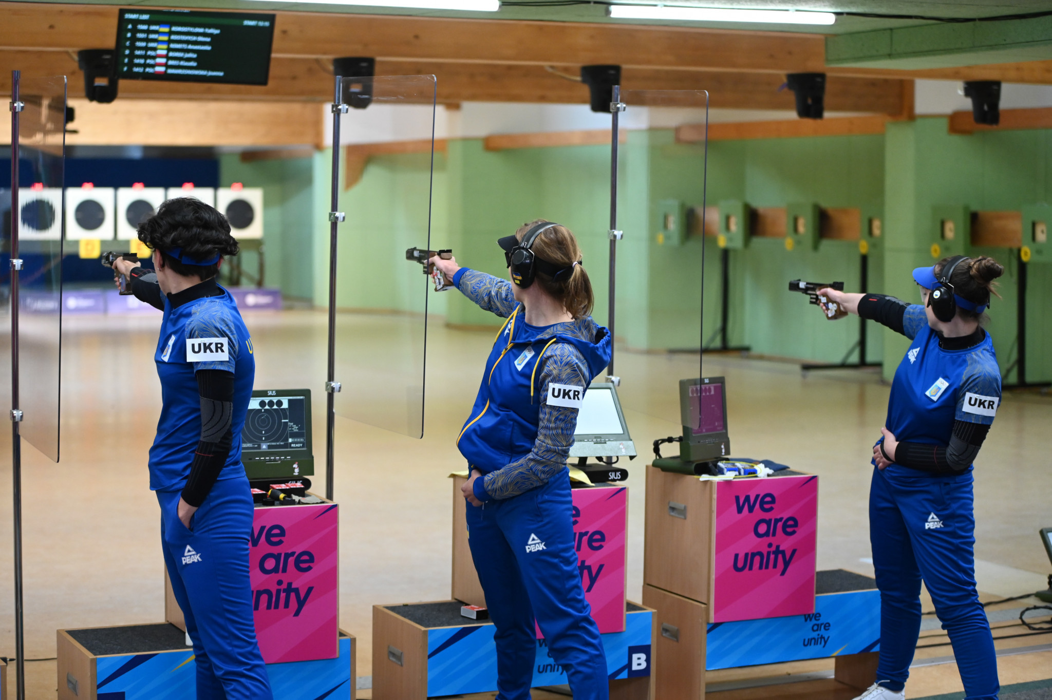 Ukraine won the women's 25m pistol team event in shooting sport ©Kraków-Małopolska 2023