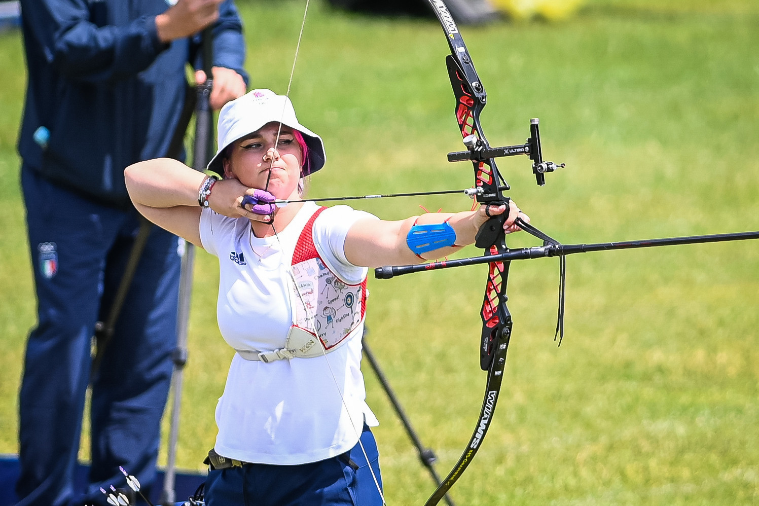 Britain's Penny Healey won women's recurve archery gold and a Paris 2024 quota place in archery ©Kraków-Małopolska 2023