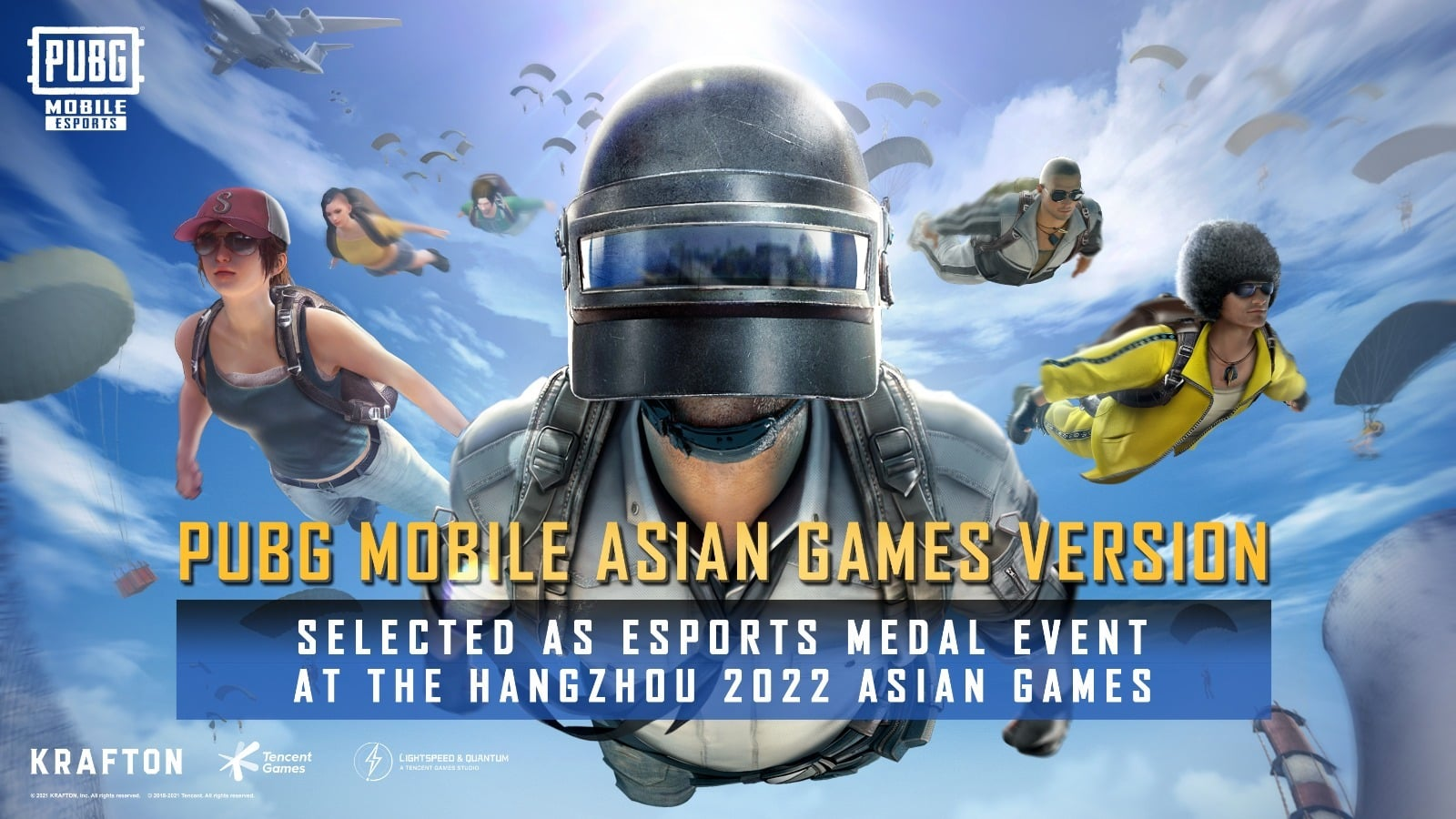 The Asian Games is due to feature esports that popular with gamers, but some have been modified to make them less violent ©Krafton 