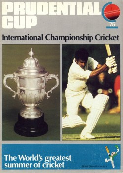 The official guide did not describe the 1975 competition as a World Cup ©ITG