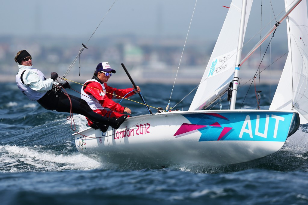 Austrians maintain lead as racing resumes at 470 European Championships