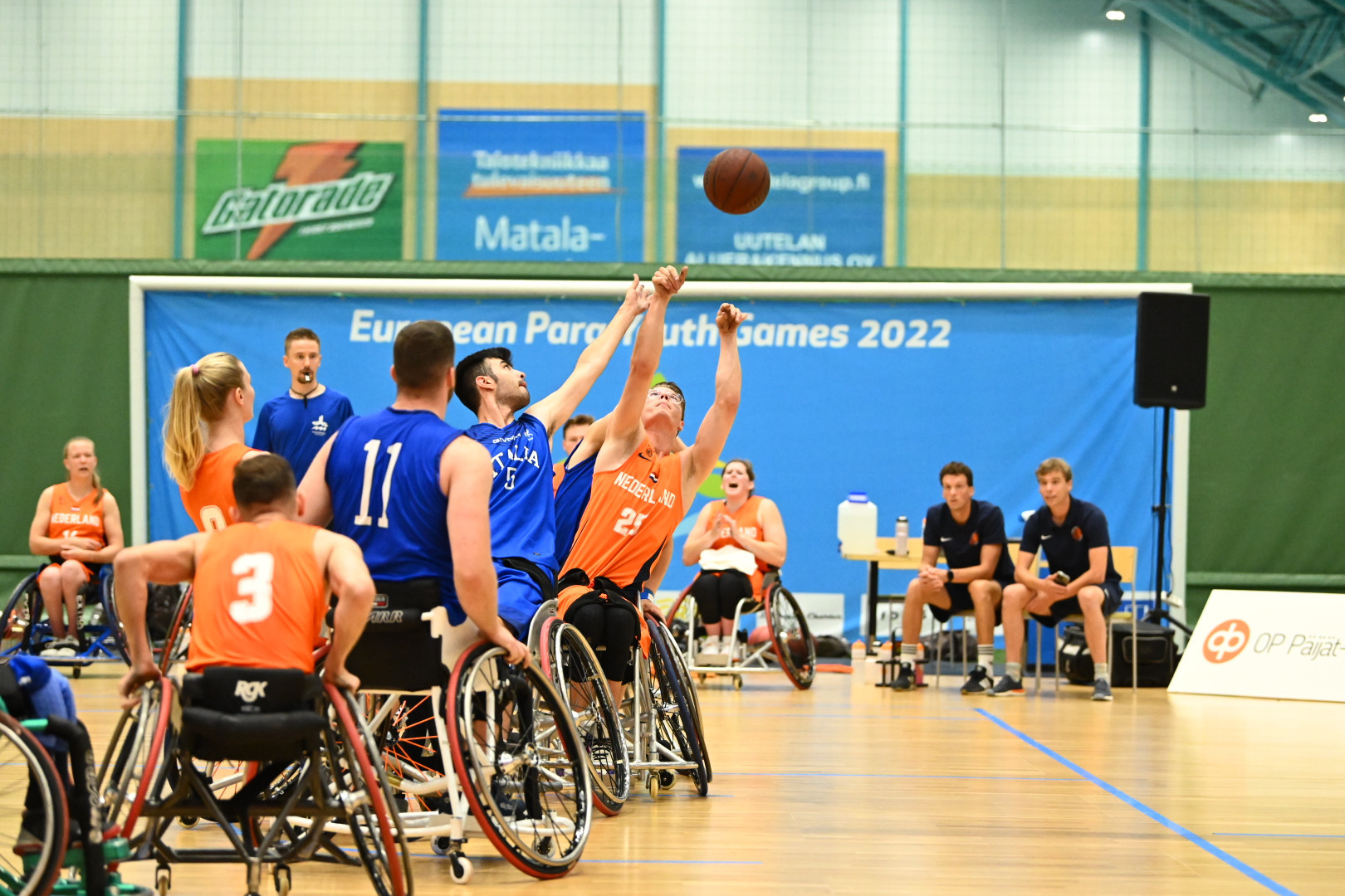 Wheelchair basketball was among the sports on the programme for the 2022 European Para Youth Games ©European Para Championships
