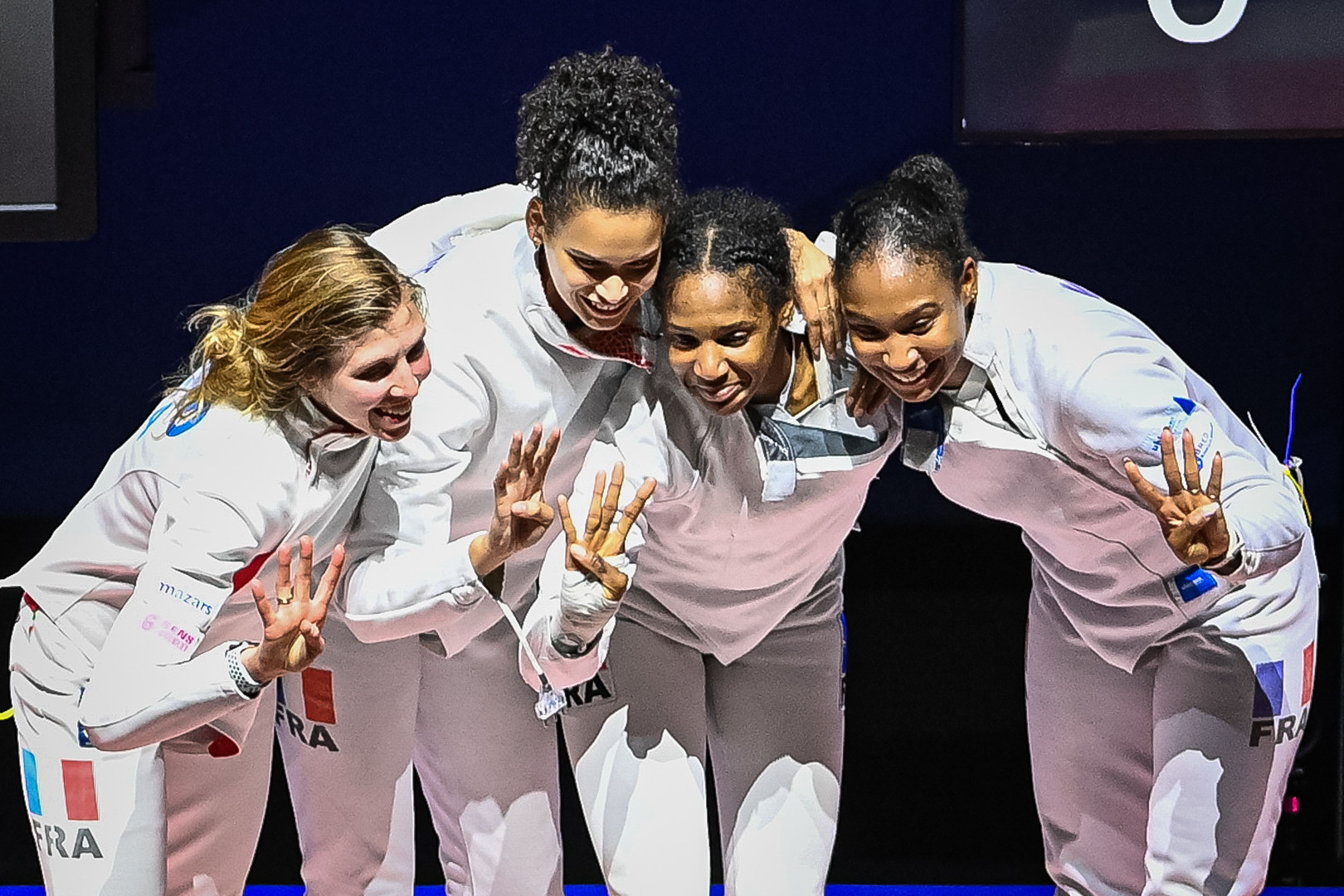 High drama as France’s late lunge earns women’s épée team gold at European Games