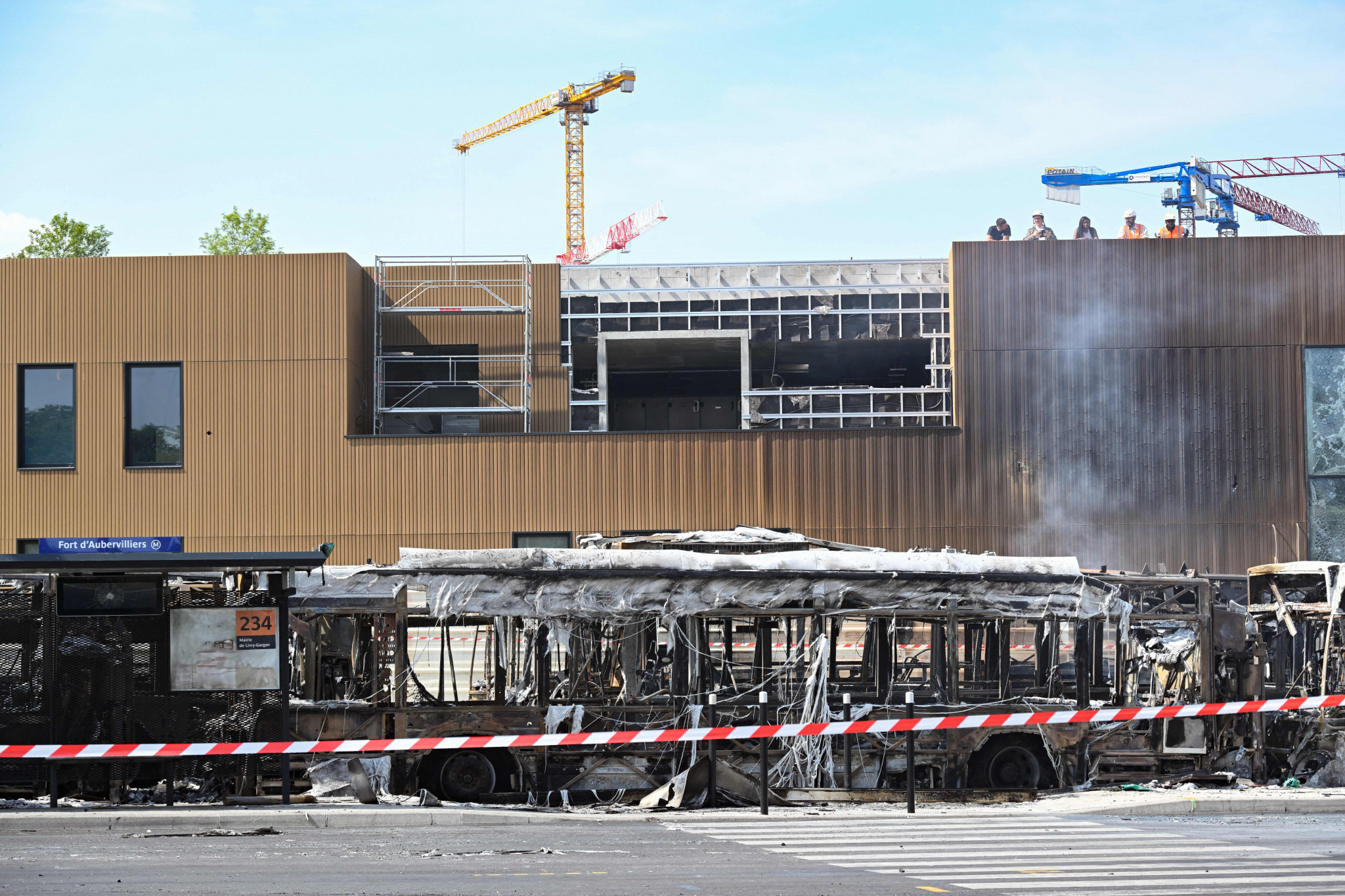 Paris 2024 training venue damaged during night of riots in France after killing of teenager