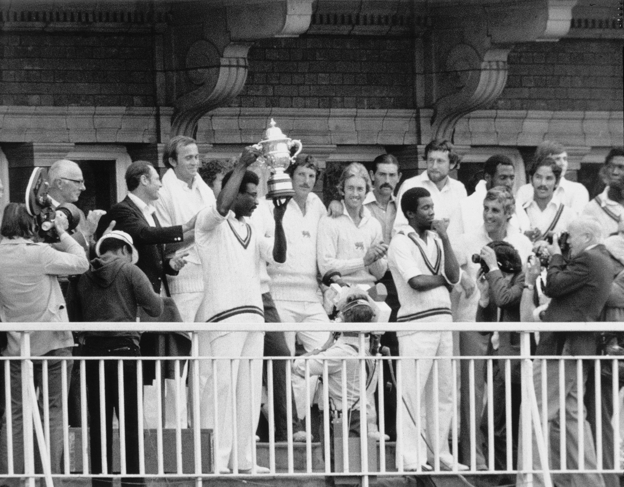 West Indian balcony celebrations were a feature of the first two Prudential Cup finals in 1975 and 1979 ©Getty Images