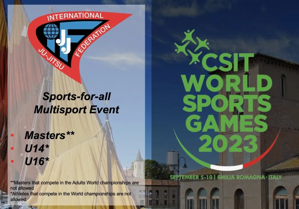JJIF extends registration deadline for CSIT World Sports Games