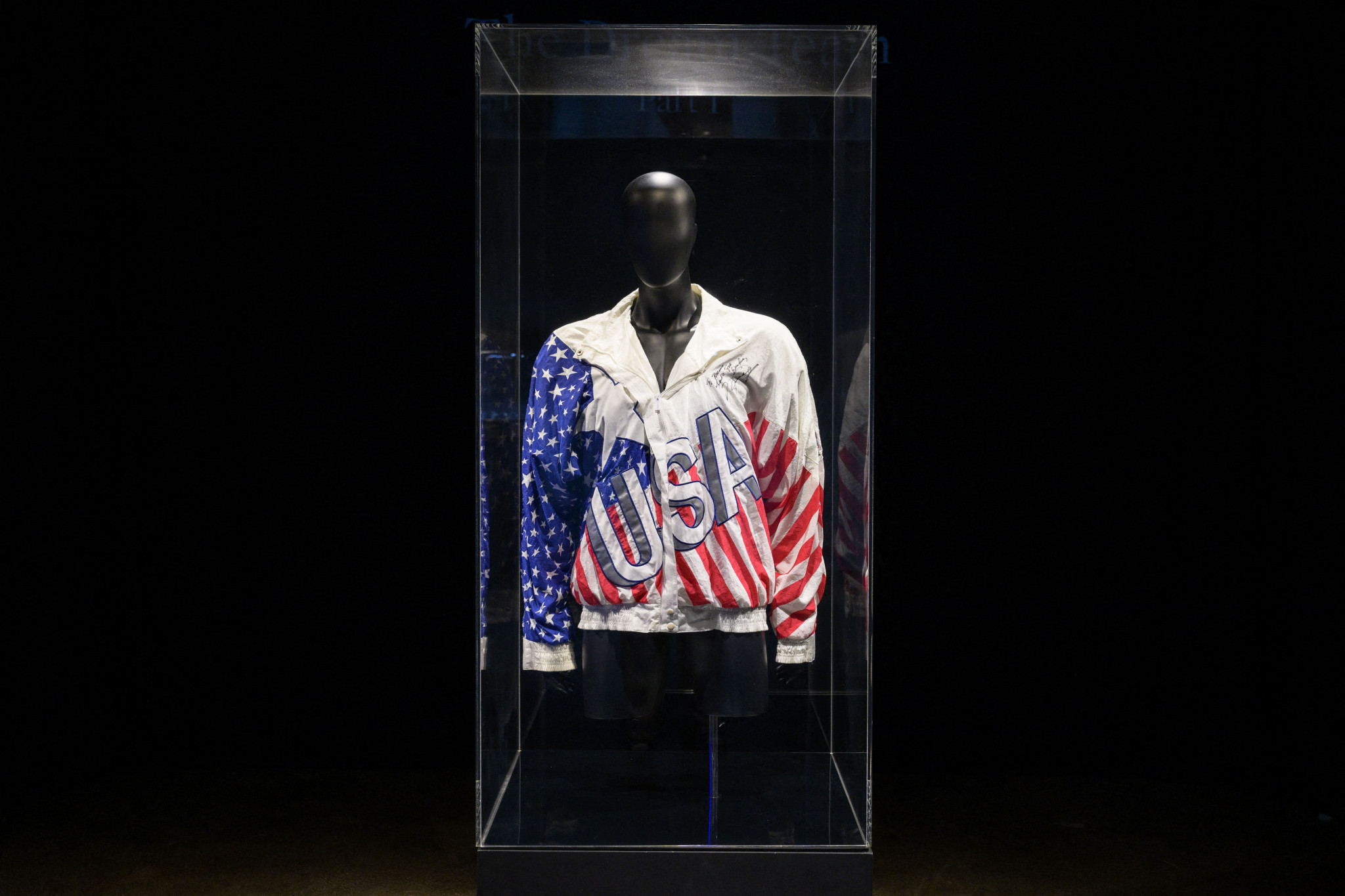 Michael Jordan wore the jacket when he collected his Olympic gold medal at Barcelona 1992 ©Getty Images