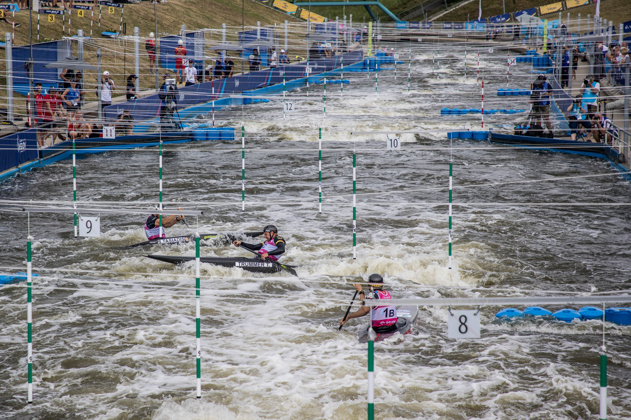 Canoe slalom C1 team golds went to Germany in the men's final and Czech Republic in the women's ©Kraków-Małopolska 2023