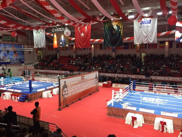 The AIBA European Olympic Qualification Event begun in Samsun today ©Twitter