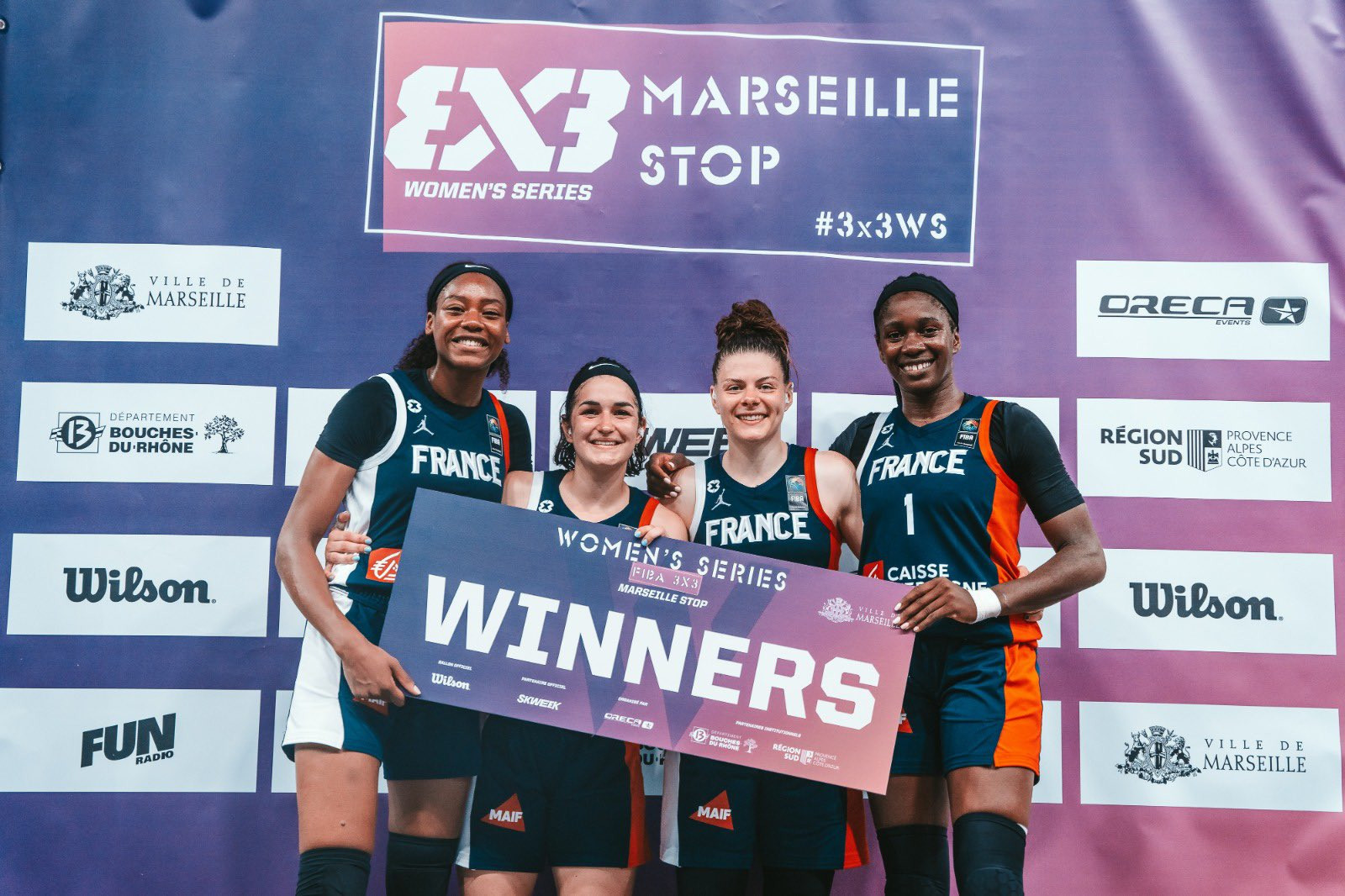 France continue winning run in FIBA 3x3 Women's Series
