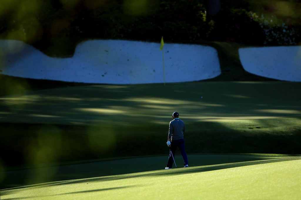 Spieth survives last hole wobble to preserve slender lead at The Masters