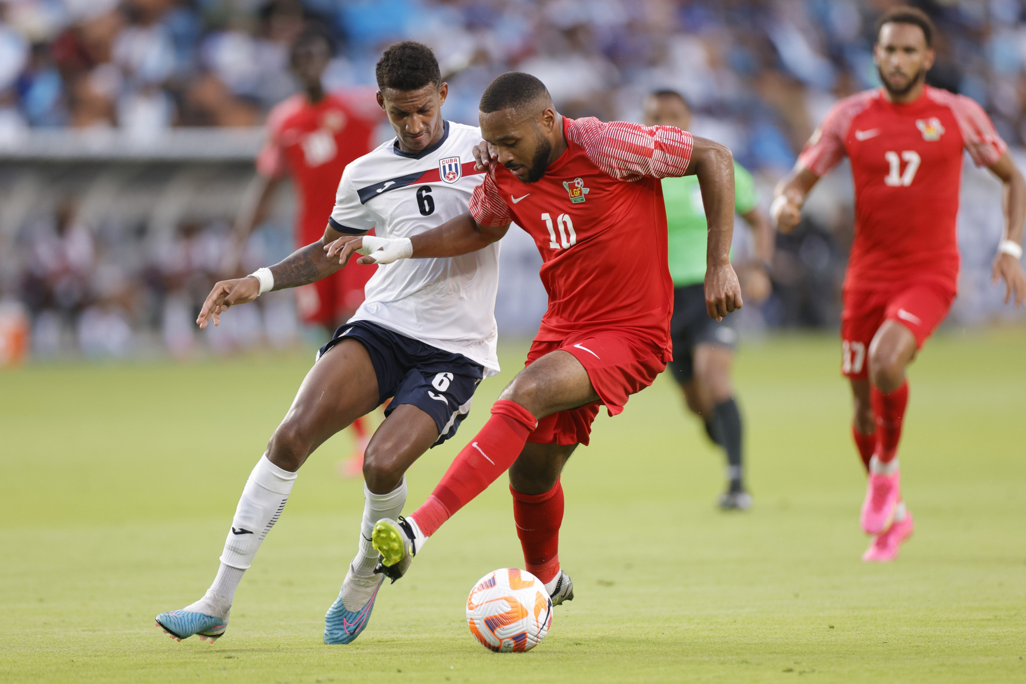 Guadeloupe smash Cuba as Canada drop points at CONCACAF Gold Cup