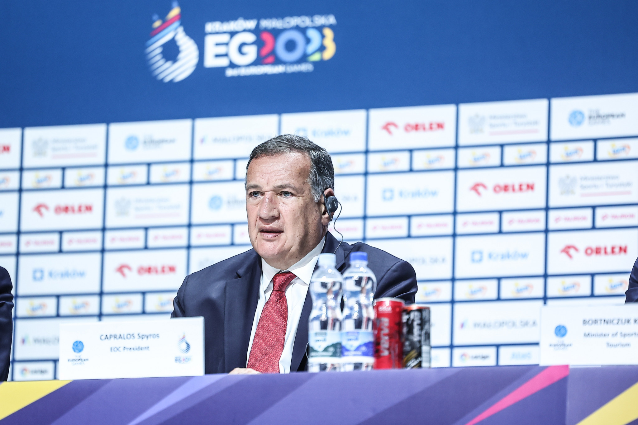 Capralos mówi „właściwa decyzja” w sprawie Rosji na europejskich igrzyskach „niezwykły sukces”