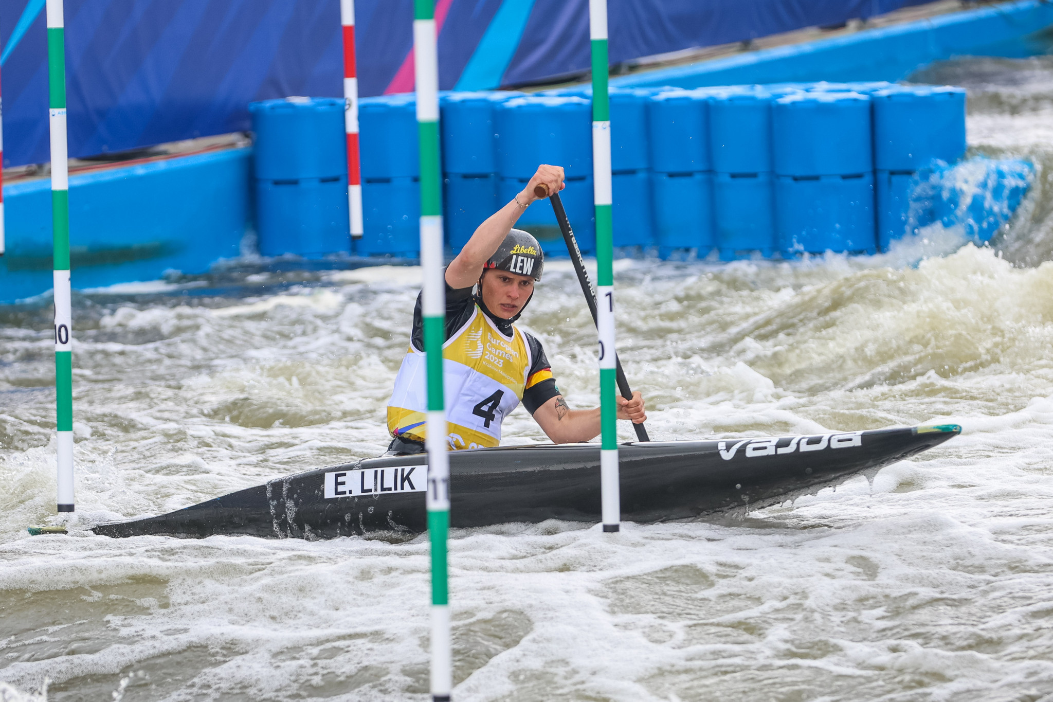 Tears of joy for Lilik as she turns her fortunes in European Games women’s canoe final