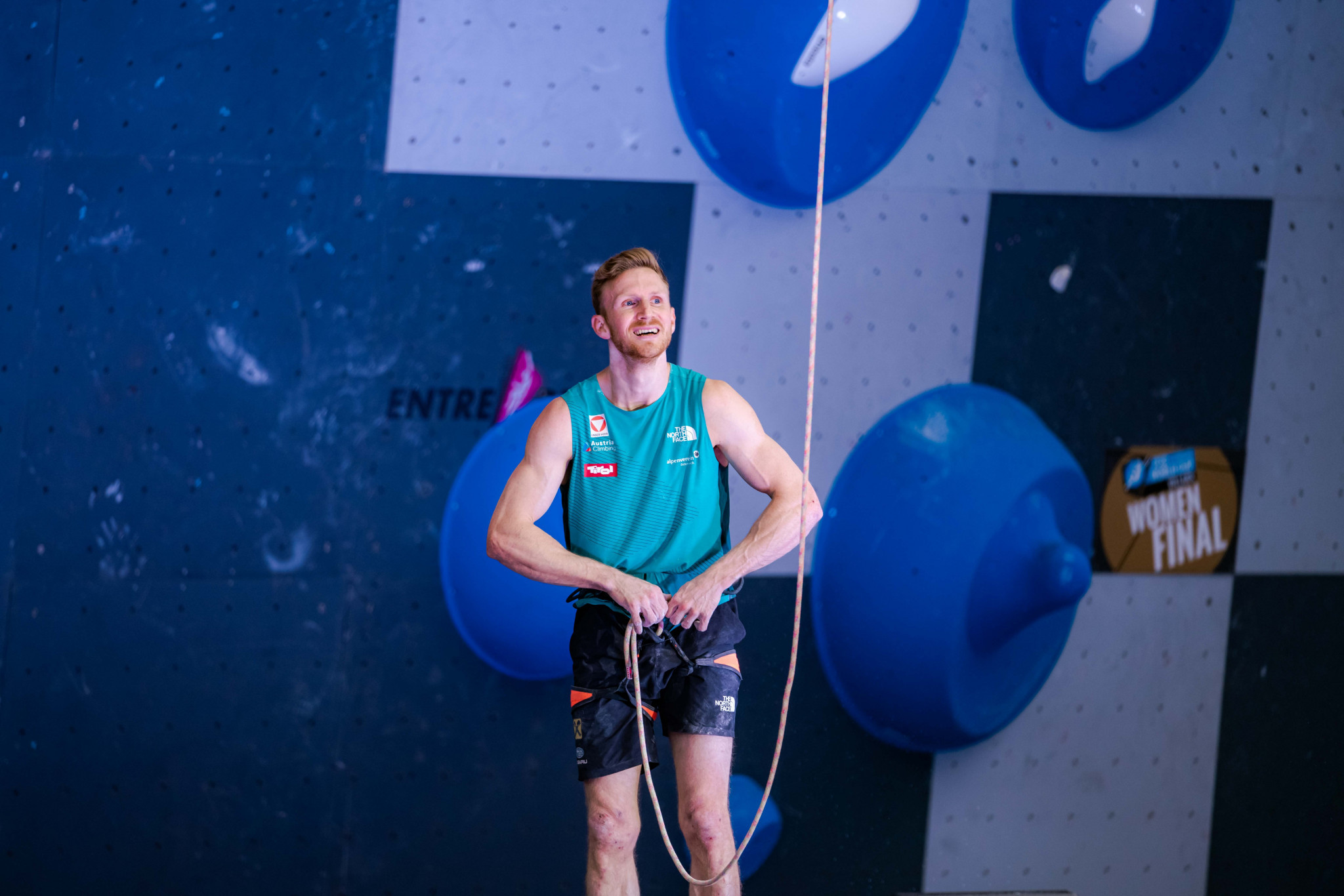 Austria’s Jakob Schubert claimed another historic IFSC World Cup victory ©IFSC