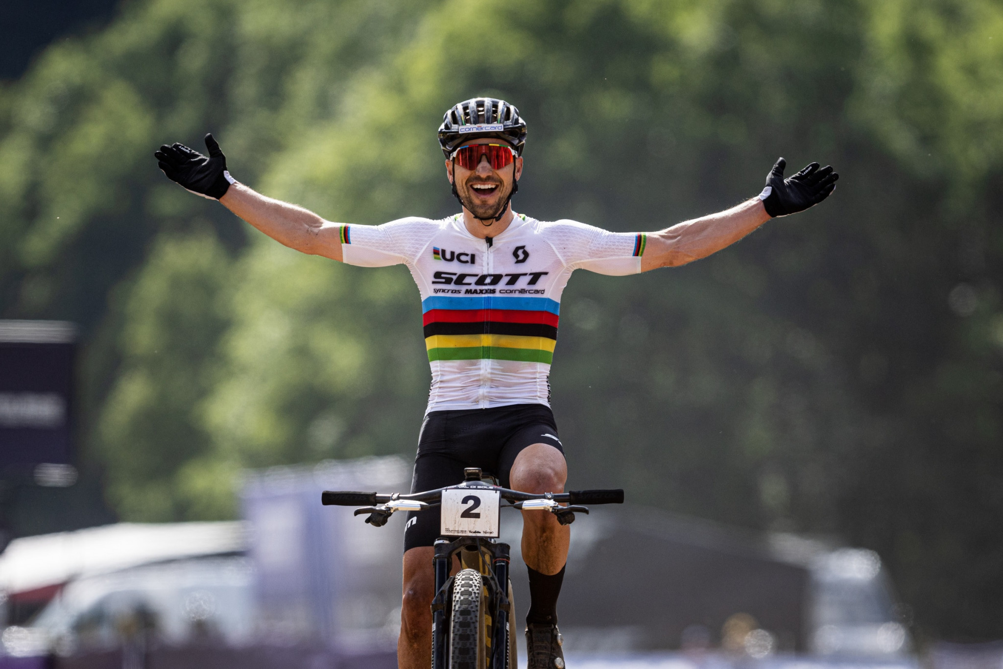 Schurter wins another cross-country gold at Val di Sole UCI Mountain Bike Series